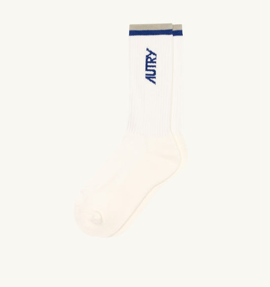 Woman|Man JACQUARD STRIPED SOCKS WITH LOGO UNISEX