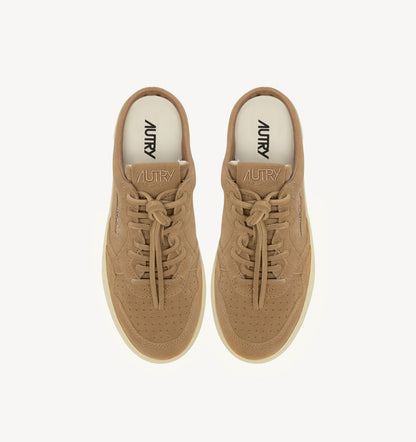 Man MEDALIST MULE SNEAKERS IN COPPER SUEDE