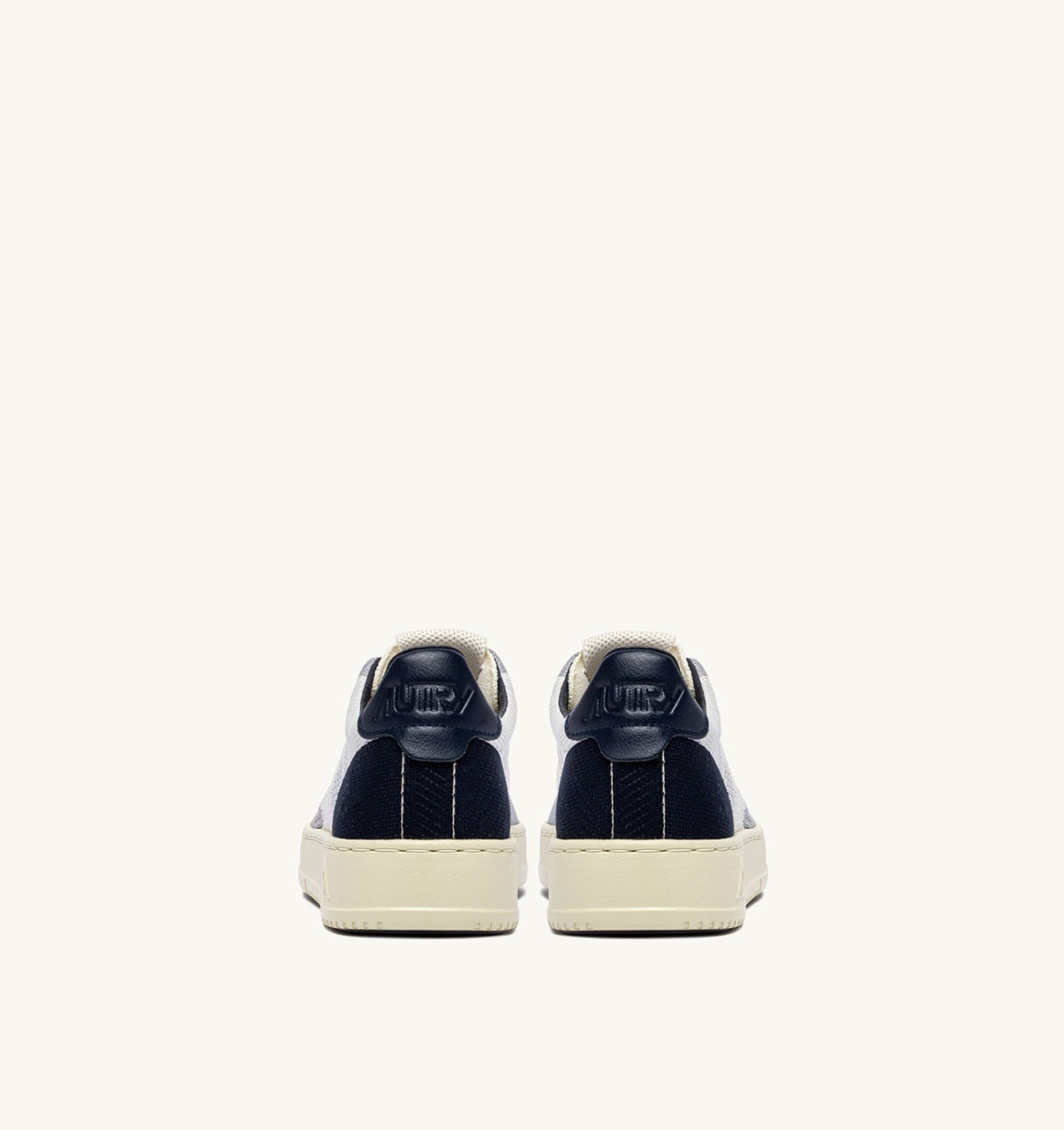Man MEDALIST EASEKNIT LOW SNEAKERS IN IVORY WHITE SPACE AND LOFT KNIT