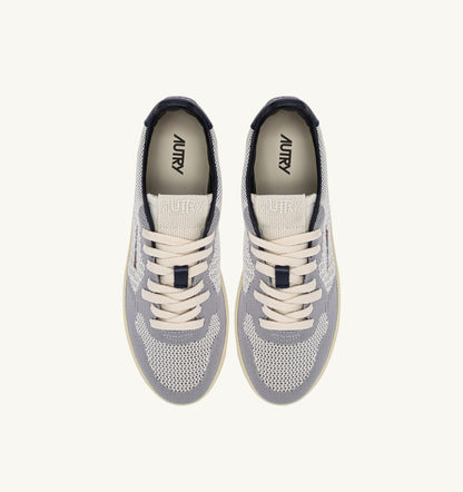 Man MEDALIST EASEKNIT LOW SNEAKERS IN IVORY WHITE SPACE AND LOFT KNIT