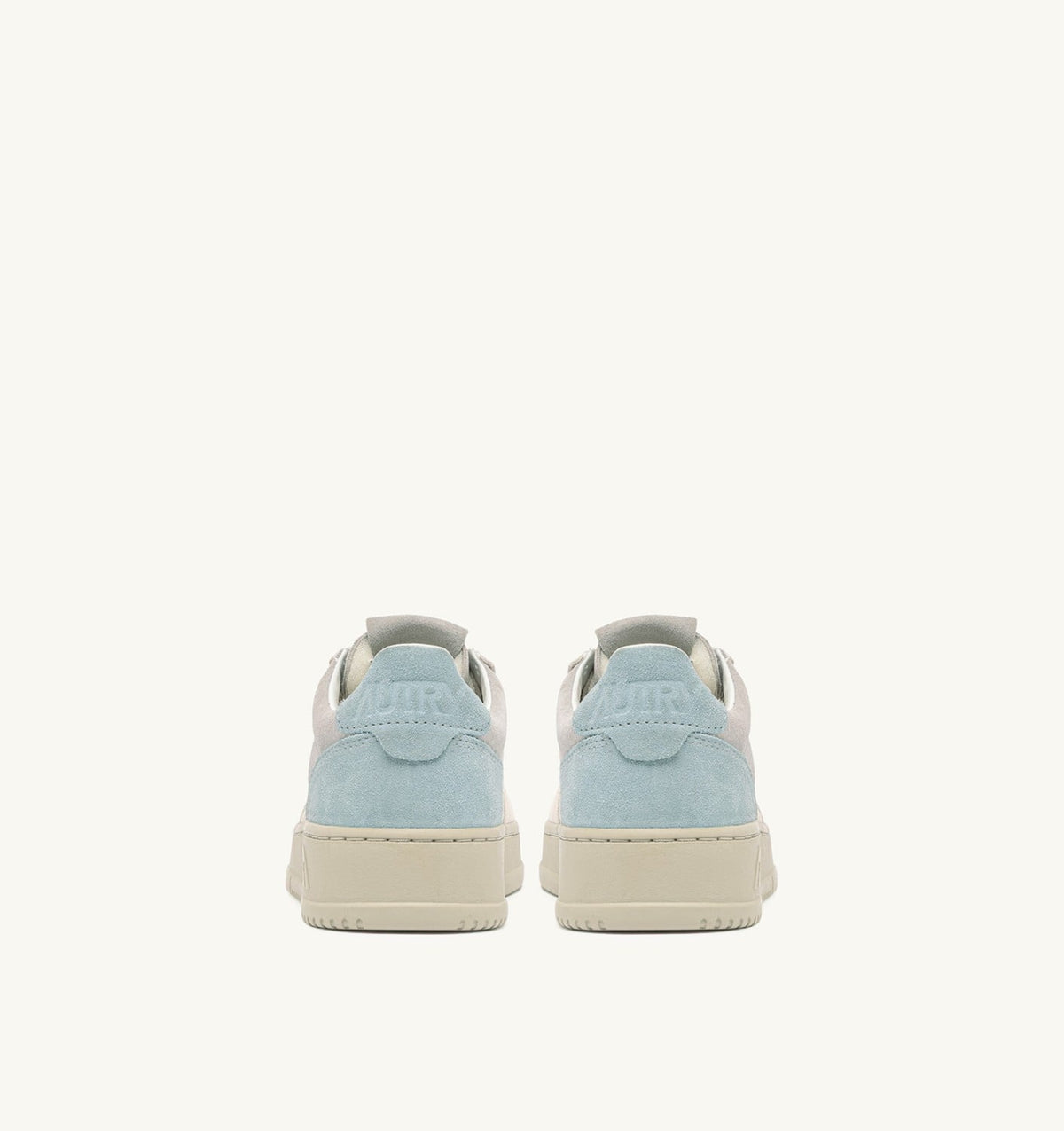 Man MEDALIST LOW TRICOLOR SNEAKERS IN SUEDE COLOR WHITE SKY AND LOFT