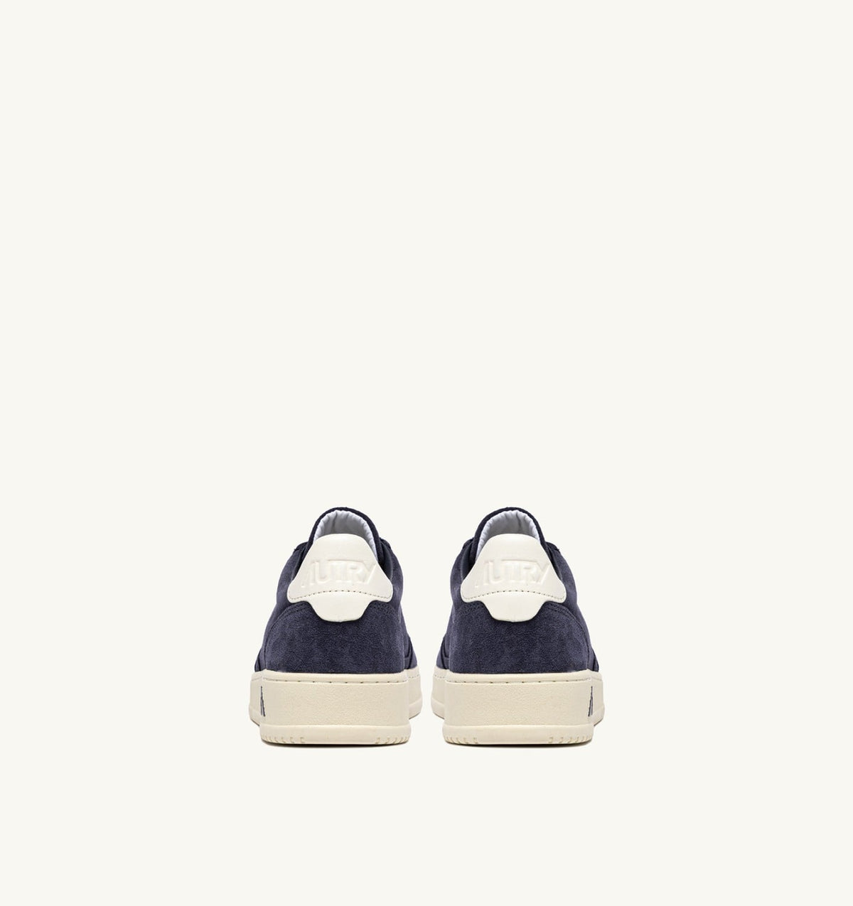Man MEDALIST LOW SNEAKERS IN SPACE AND WHITE SUEDE