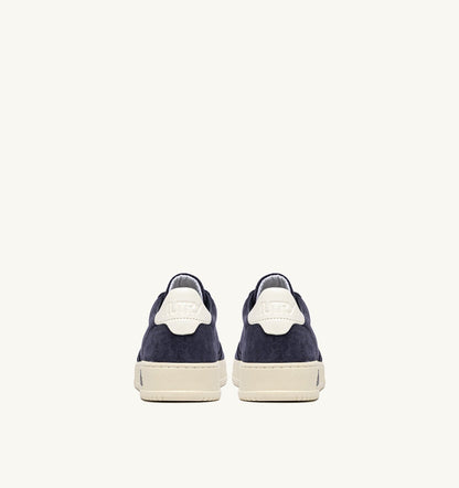 Man MEDALIST LOW SNEAKERS IN SPACE AND WHITE SUEDE