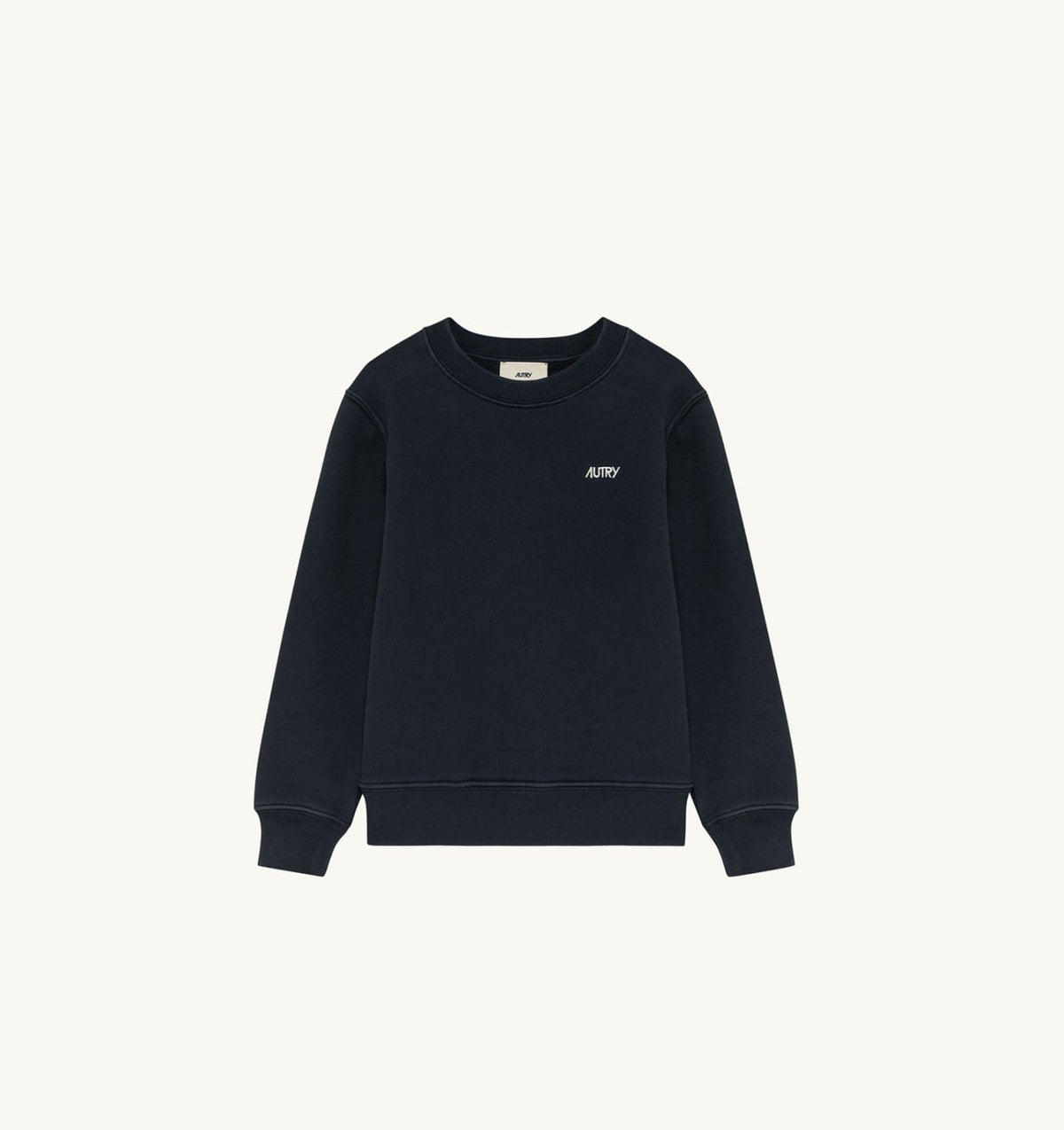 Kid CREWNECK SWEATSHIRT WITH EMBROIDERED AUTRY LOGO KIDS