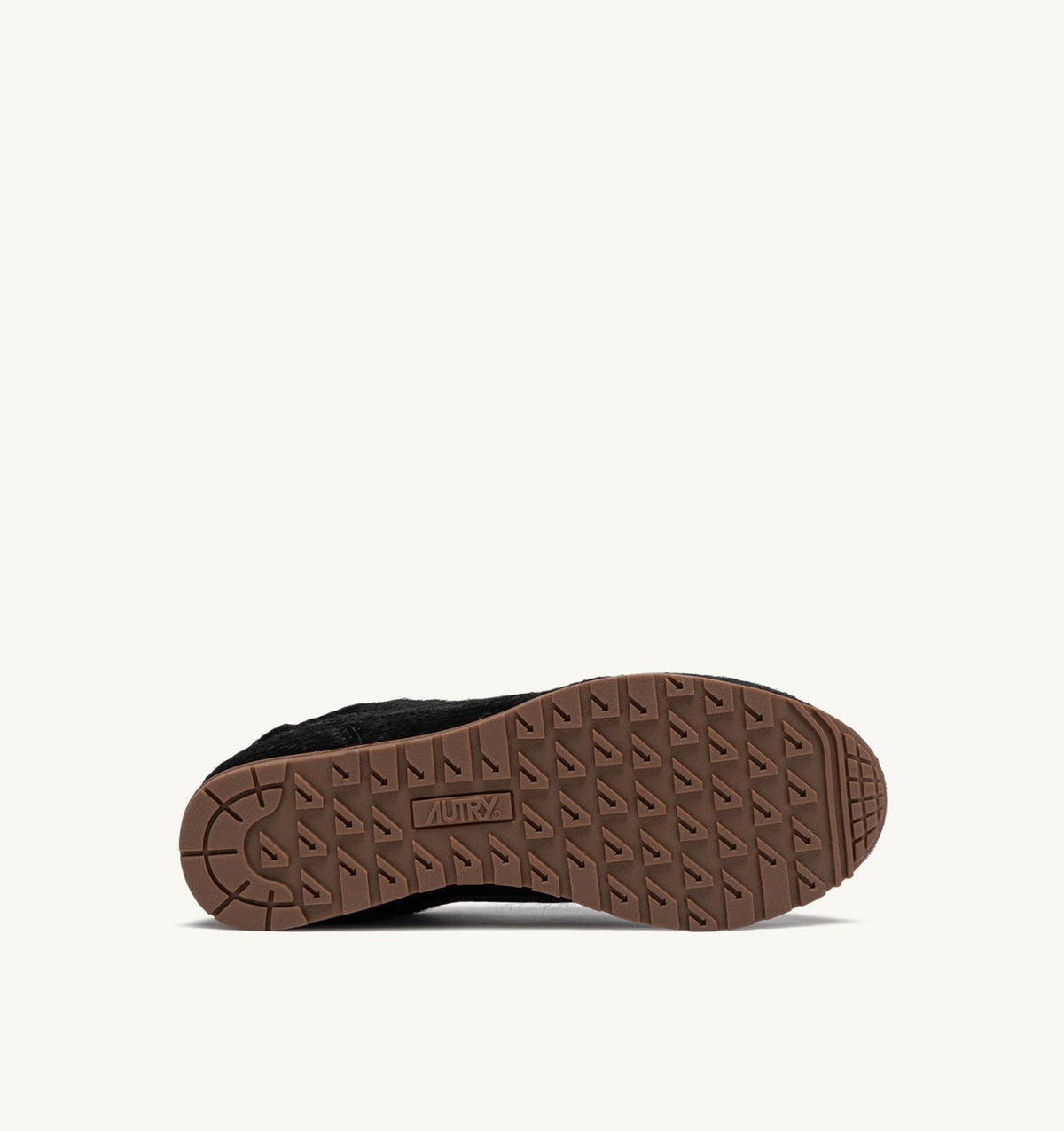 Woman WINDSPIN SNEAKERS IN BLACK PONY HAIR EFFECT