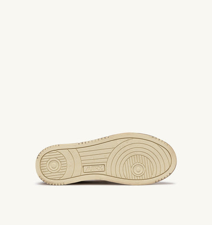 Woman MEDALIST LOW SUPER VINTAGE SNEAKERS IN RISING SUN AND JASPER LEATHER