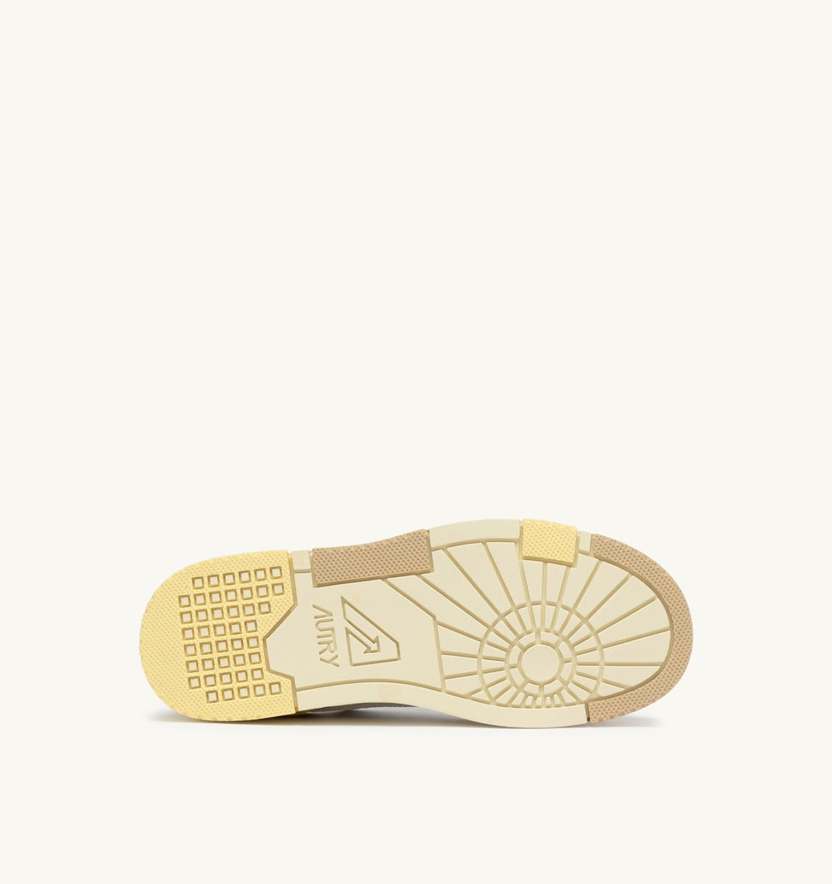 Woman SNEAKERS CLC LOW IN WHITE BOULDER AND LEMON MERINGUE LEATHER AND SUEDE