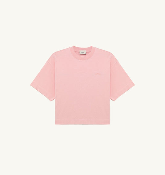 Woman BOXY T-SHIRT WITH TONAL LOGO FOR WOMAN