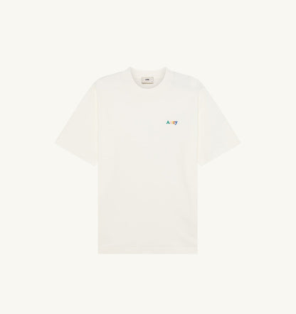 Woman|Man T-SHIRT WITH MULTICOLOR LOGO UNISEX