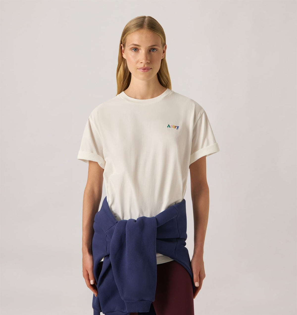 Woman|Man T-SHIRT WITH MULTICOLOR LOGO UNISEX