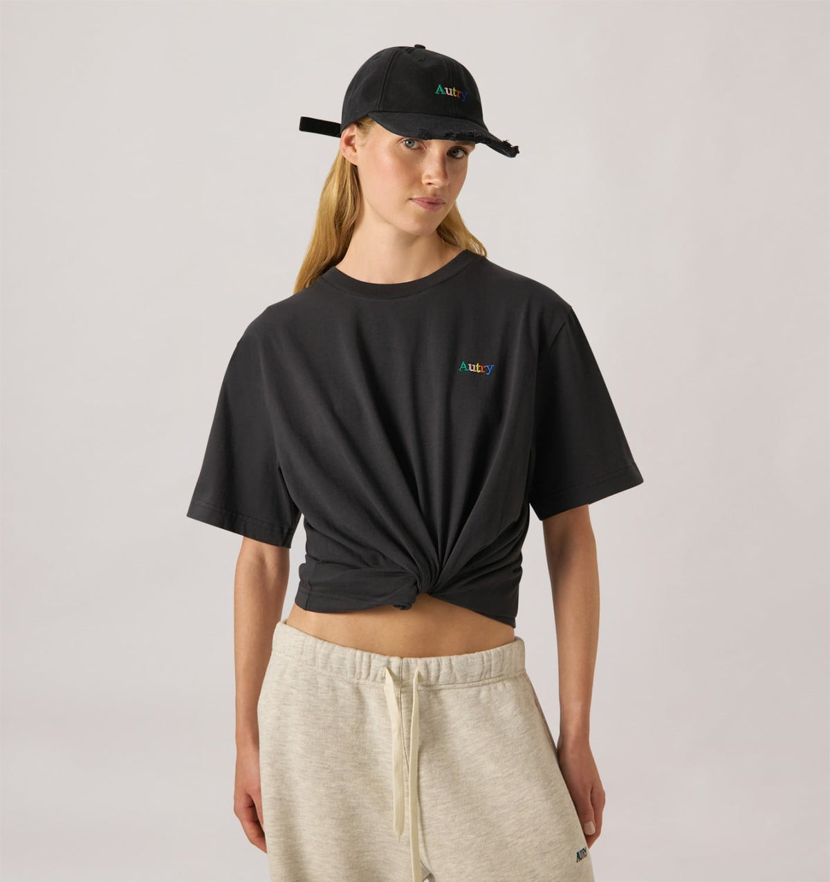 Woman|Man T-SHIRT WITH MULTICOLOR LOGO UNISEX