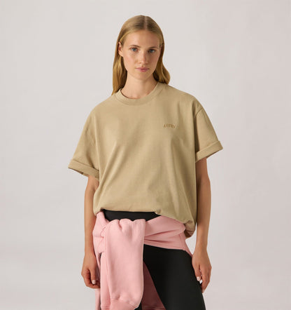 Woman|Man T-SHIRT WITH TONAL LOGO UNISEX