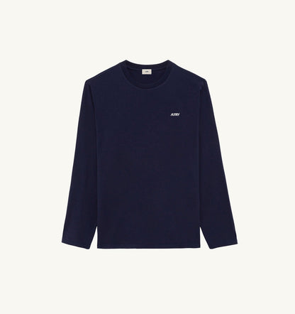 Woman|Man LONG-SLEEVE EMBROIDERED LOGO TEE UNISEX