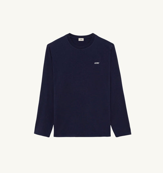 Woman|Man LONG-SLEEVE EMBROIDERED LOGO TEE UNISEX