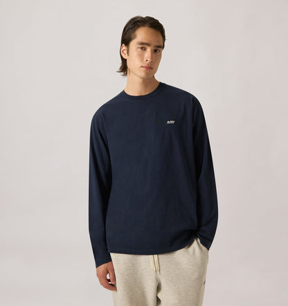 Woman|Man LONG-SLEEVE EMBROIDERED LOGO TEE UNISEX