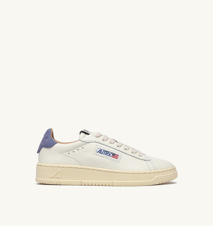 Woman DALLAS LOW SNEAKERS IN MARSHMALLOW AND TEMPEST LEATHER