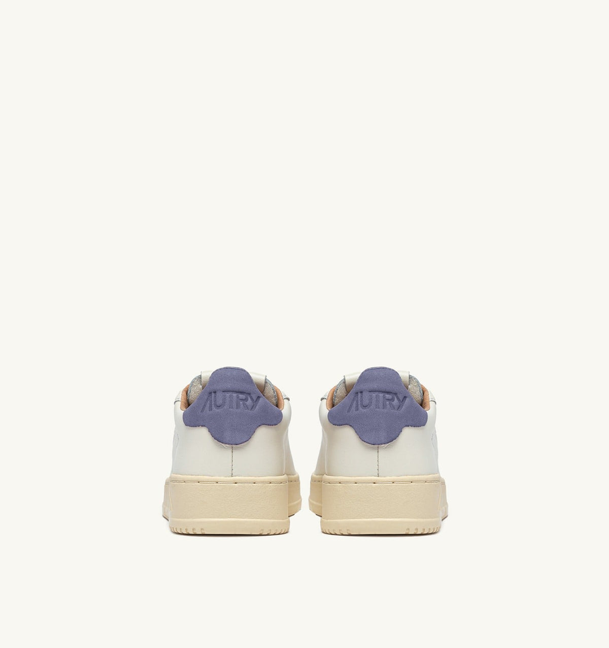 Woman DALLAS LOW SNEAKERS IN MARSHMALLOW AND TEMPEST LEATHER