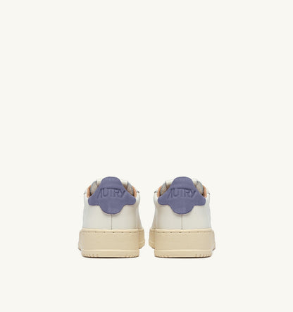 Woman DALLAS LOW SNEAKERS IN MARSHMALLOW AND TEMPEST LEATHER