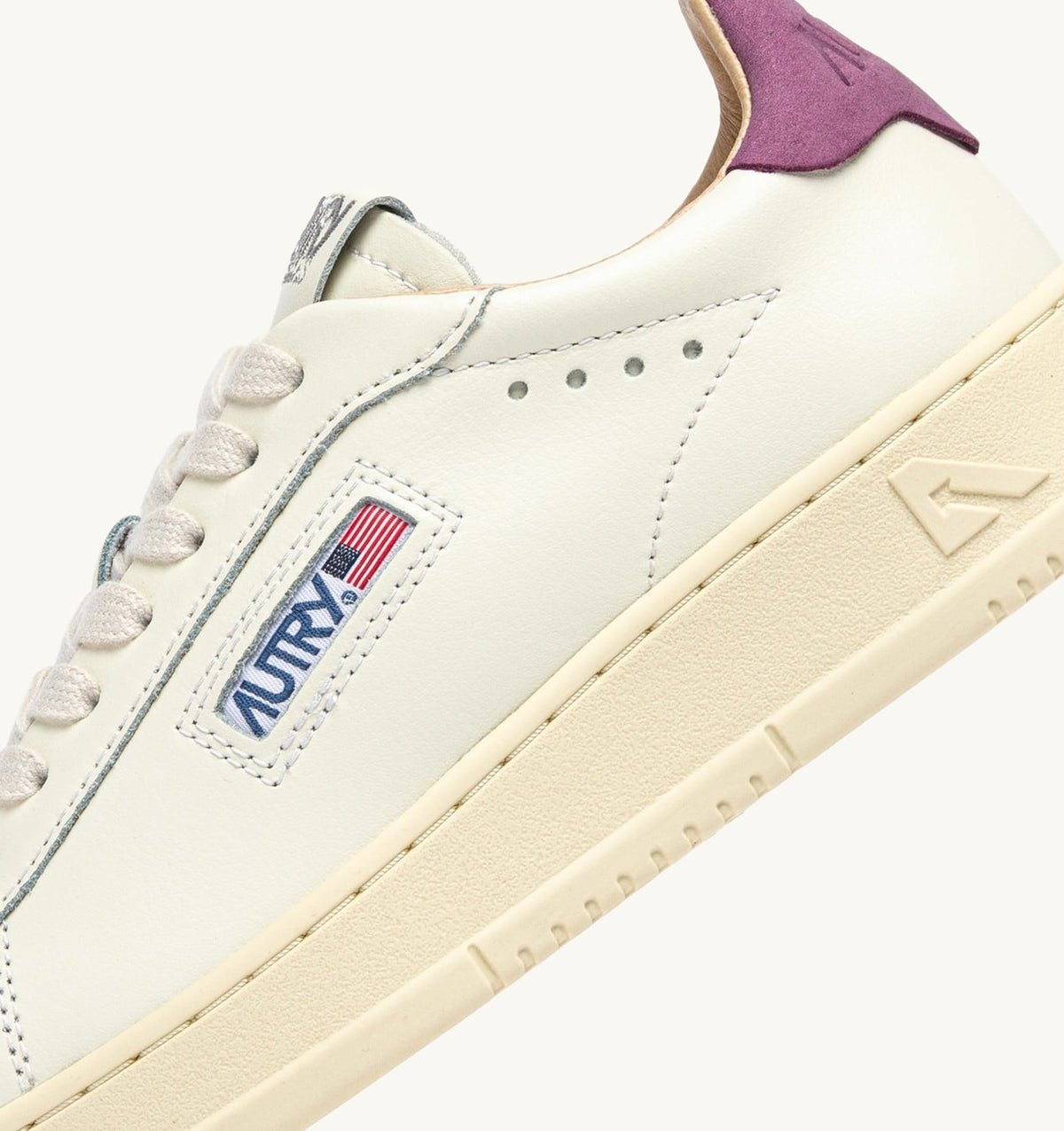 Woman DALLAS LOW SNEAKERS IN FLORENCE AND MARSHMALLOW LEATHER