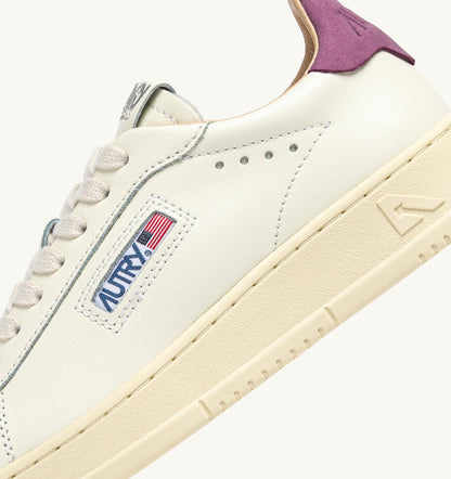 Woman DALLAS LOW SNEAKERS IN FLORENCE AND MARSHMALLOW LEATHER