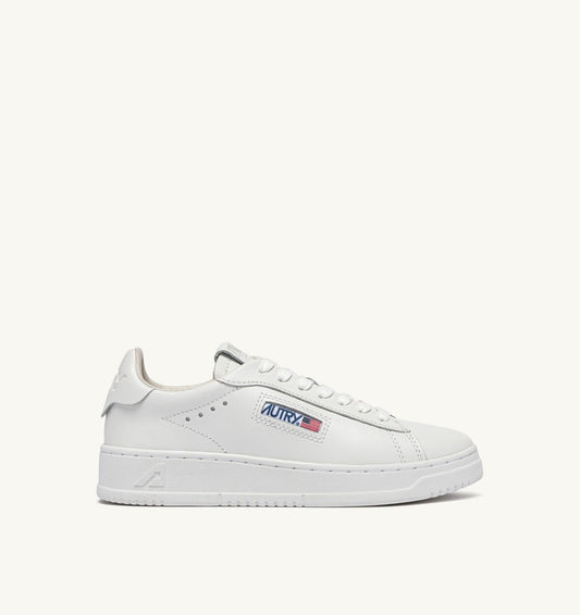 Woman DALLAS LOW SNEAKERS IN WHITE LEATHER