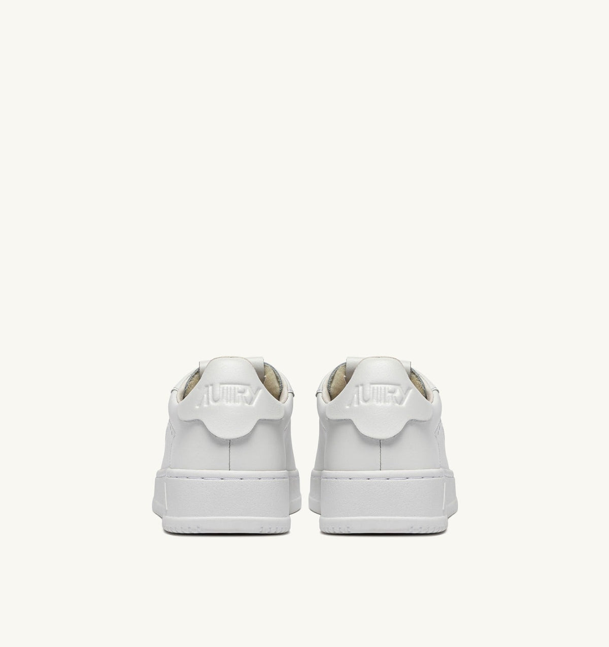 Woman DALLAS LOW SNEAKERS IN WHITE LEATHER