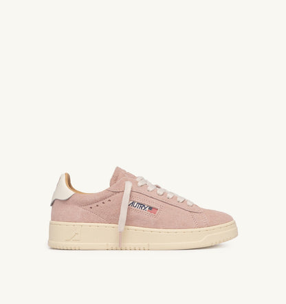 Woman DALLAS LOW SNEAKERS IN SILK SUEDE