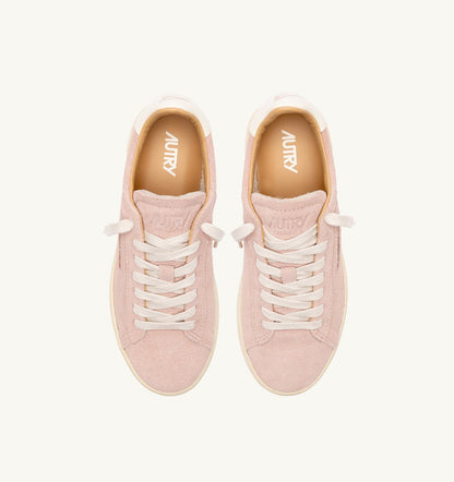 Woman DALLAS LOW SNEAKERS IN SILK SUEDE