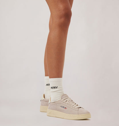 Woman DALLAS LOW SNEAKERS IN WHITE SUEDE