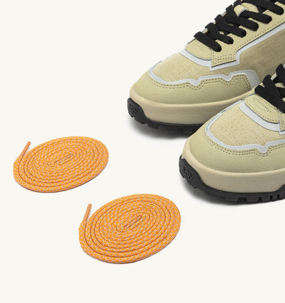 Woman WILDPACE LOW SNEAKERS IN RIPSTOP NYLON AND LEATHER COLOR TIDAL FOAM AND REFLEX