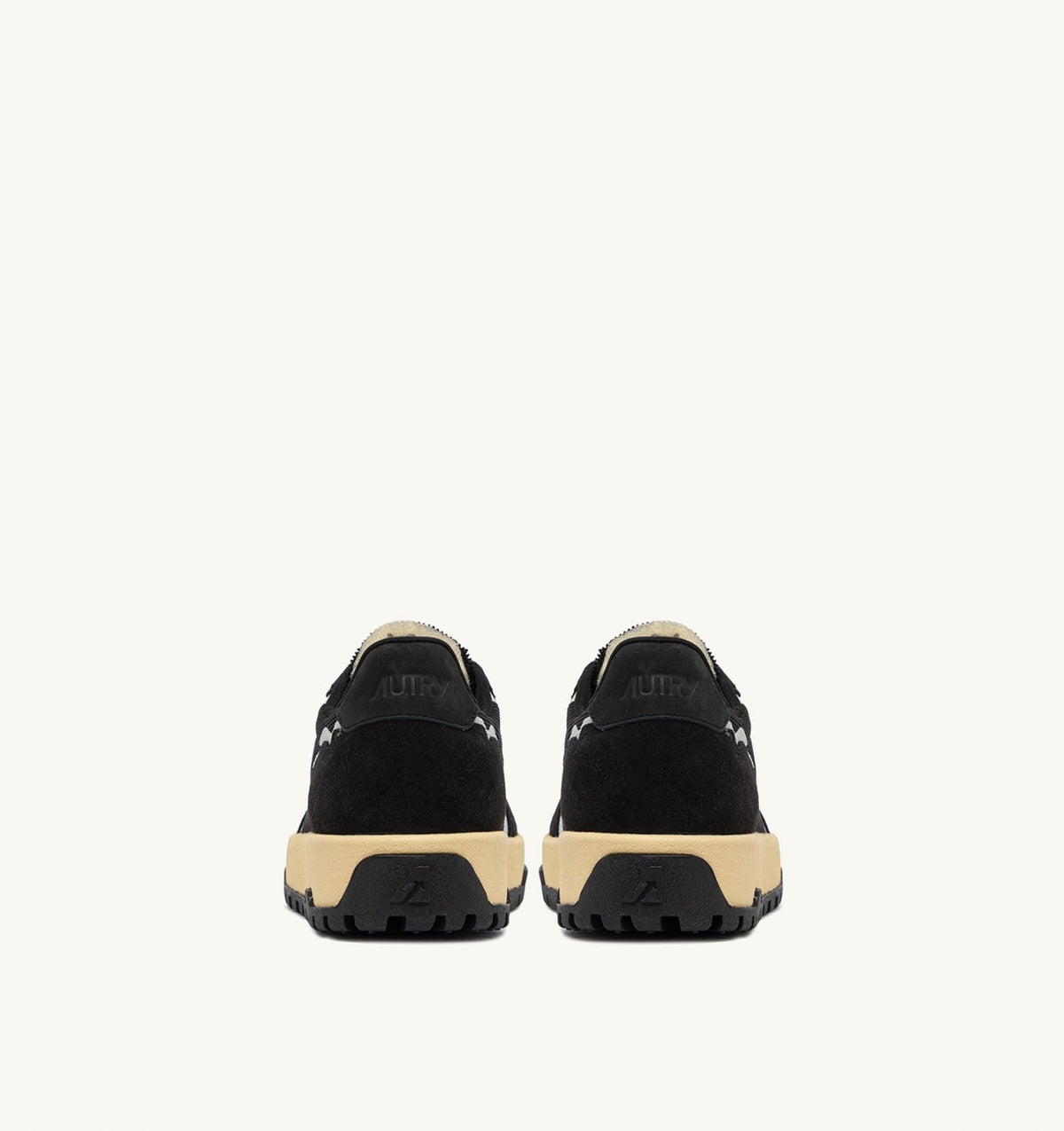 Woman WILDPACE LOW SNEAKERS IN BLACK DRAGON MESH AND SUEDE