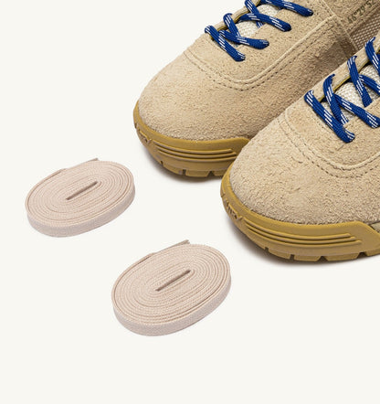 Woman MALGA ST.MORITZ IN COOKIE AND DEJA VU BLUE SUEDE