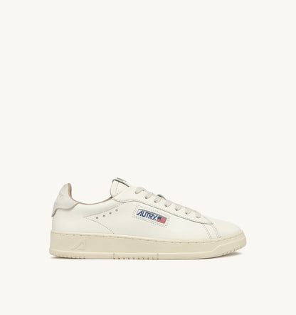 Woman DALLAS LOW SNEAKERS IN WHITE LEATHER