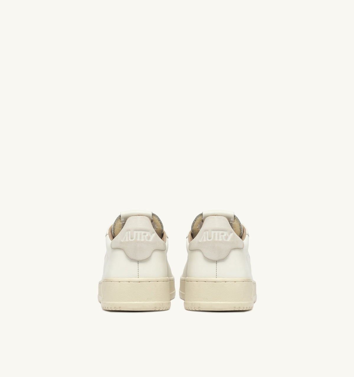 Woman DALLAS LOW SNEAKERS IN WHITE LEATHER