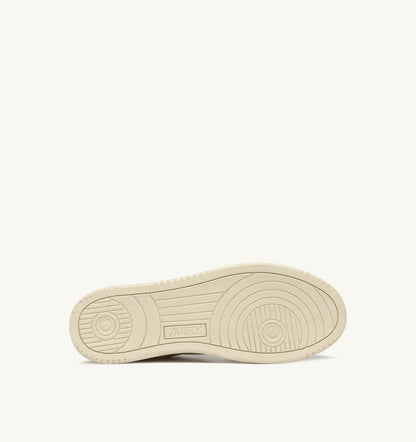 Woman DALLAS LOW SNEAKERS IN WHITE LEATHER