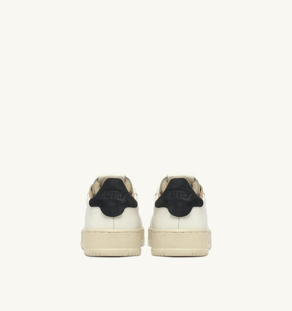 Woman DALLAS LOW SNEAKERS IN WHITE AND SPACE LEATHER